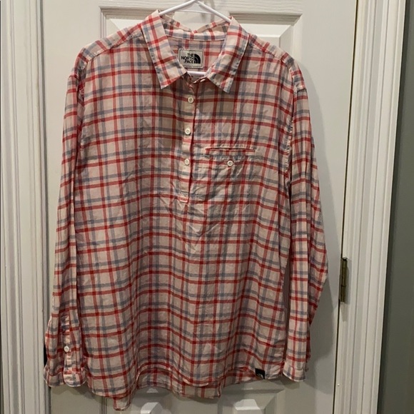 The North Face Tops - The North Face half button down shirt